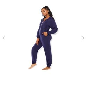 Savage Fenty XL Navy loungerwear jumpsuit
